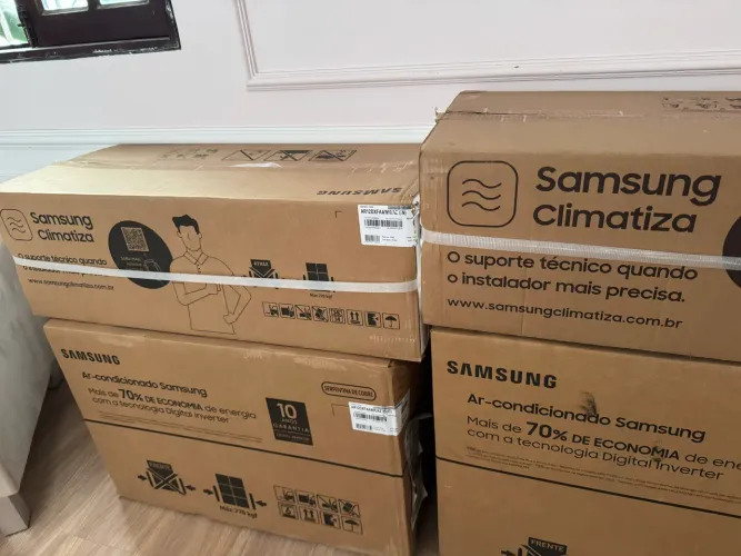 Vendo ar condicionados novo na caixa