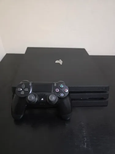 PS4 PRO 1TB + JOGO + 1 CONTROLE ORIGINAL