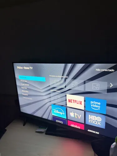 Vendo tv 32 polegadas com 3 meses de uso tenho nota nova