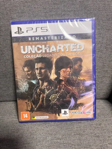 UNCHARTED Coleção Legado dos Ladões PS5 - NOVO LACRADO