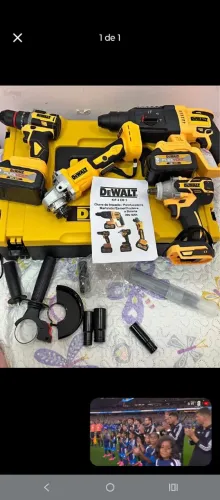 Martelete Rompedor Furadeira de impacto Dewalt Lixadeira e chave de impacto nova sem uso