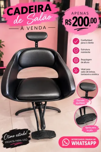 Cadeira para salão