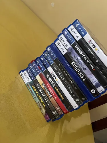 Lote de jogos ps5 e ps4