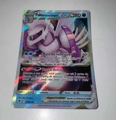Carta de Pokémon original