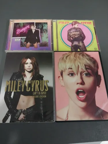 3cds e 2dvds da Miley Cyrus