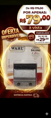 Lâmina Wahl Balding 5 Star Series Original - Promoção Imperdível