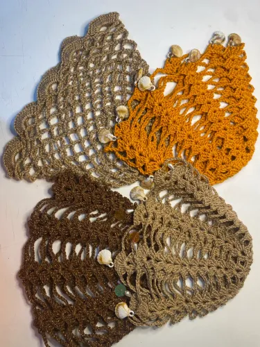 Redpiece/touca de crochê 