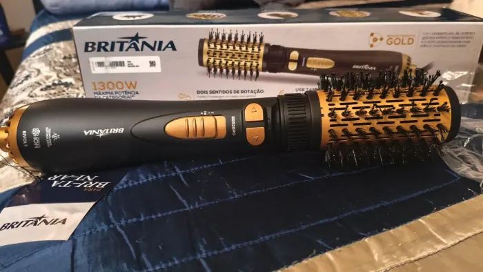 ESCOVA ROTATIVA E SECADORA