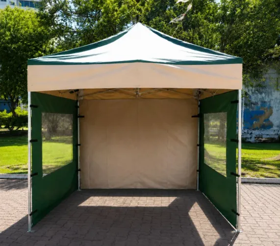 Tenda Gazebo, paredes removíveis, 2x2