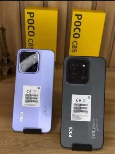 Xiaomi Poco C85 NFC 4G - 256GB/8GB ou 128GB/6GB - Global + Capa e Película- Leia Descrição