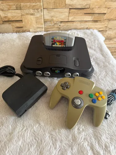 Nintendo 64 Gradiente + Controle Original + Pokémon Stadium ( faço envio )