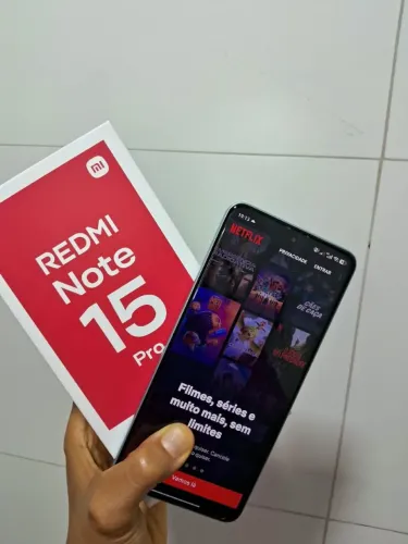  XIAOMI REDMI NOTE 15 PRO ? NOVINHO!!!