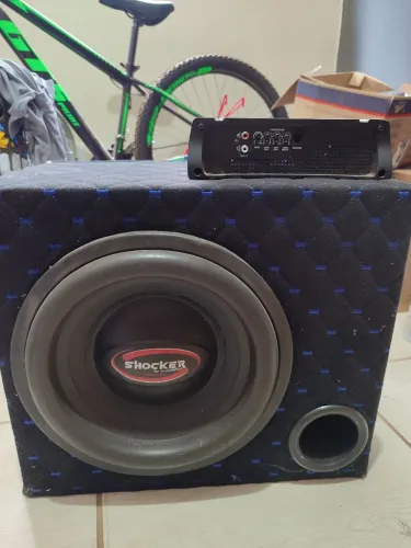 Vendo sub Shocker 500 RMS cm módulo Stetsom 2000