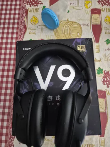 MCHOSE V9 PRO HEADSET WIRELESS 250H BATERIA