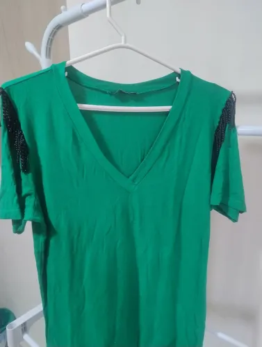 T-shirt verde bandeira PAPU