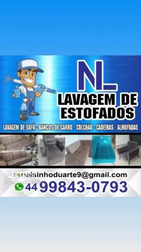 Lavagem de Estofados  