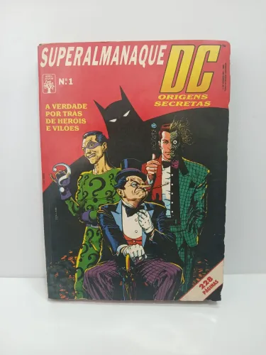 Gibi Superalmanaque DC Nº 1: Origens Secretas (Abril, 1990)