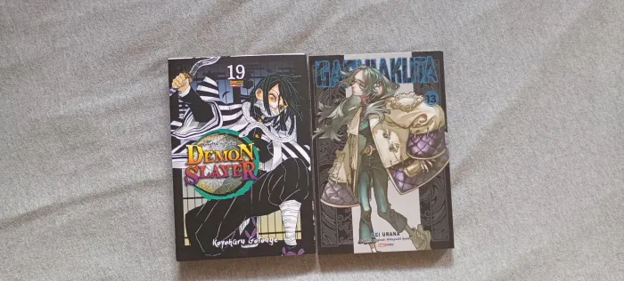 Mangá demon slayer e gachiakuta