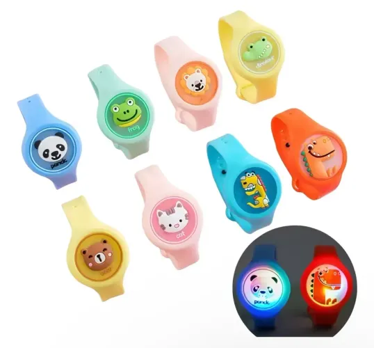 Pulseira Repelente Infantil Citronela Natural Anti Mosquito