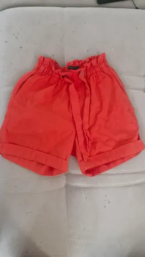 Short laranja 