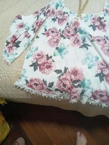 Blusa tipo bata
