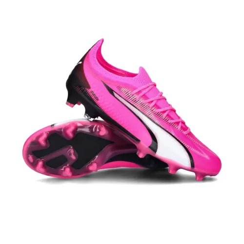 Chuteira Campo Puma Ultra Ultimate FG Phenomenal Rosa - Preto