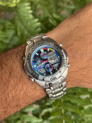 Relógio Citizen C320 Navisurf Tartaruga Azul