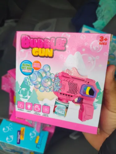 Brinquedo de fazer bola de sabao