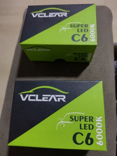 Super led 6000k R$ 80 reais cada par