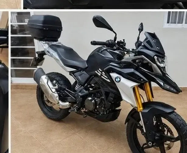 Vendo Moto BMW G 310 GS 2025 apenas 5mil km Impecavel c/ Bag Unico Dono G310 G310GS