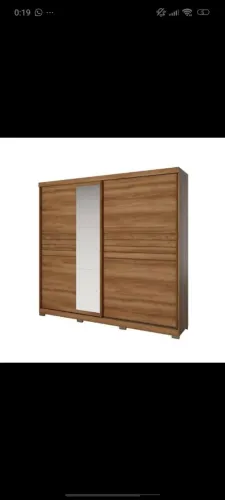 Guarda roupa de casal com porta de correr
