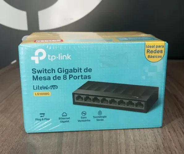 Switch Gigabit 8 Portas Tp-Link
