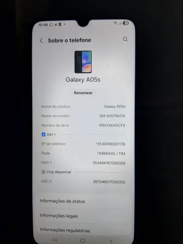 Celular galaxy em perfeito estado