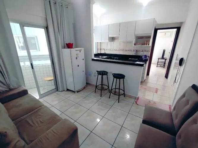 Apartamento com 1 dormitório à venda em Praia Grande no Boqueirão