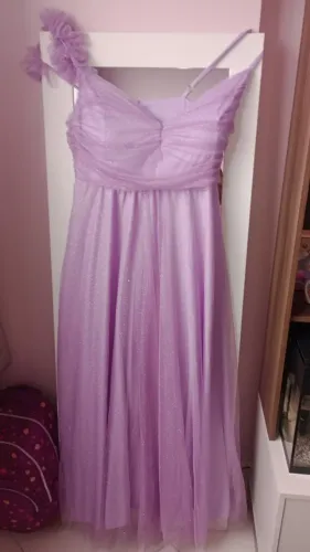 VESTIDO MADRINHA COR LAVANDA GG
