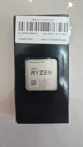 Processador Ryzen 5 5600 NOVO