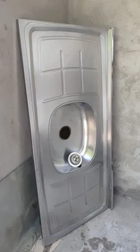 Pia de cozinha em aço Inox