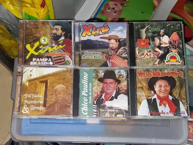 Cds música gaúcha originais 