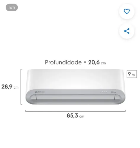 Ar condicionado 12 btus..