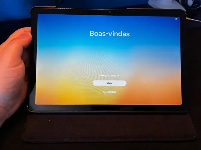 Samsung Galaxy Tab A9+ 64GB - Completo + Acessórios (Estado de Novo com Nota Fiscal)