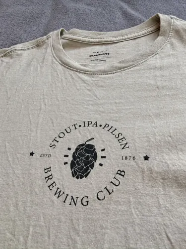 Camiseta Masculina Verde Sage Brewing Club C&A - Tam P Usada