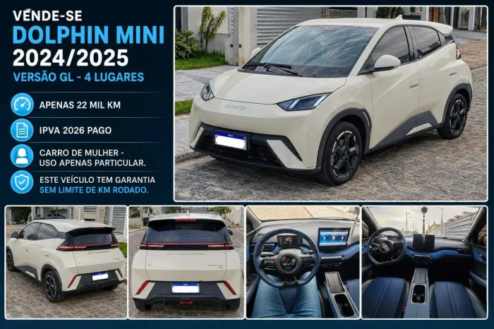 BYD Dolphin Mini (Elétrico) 2025