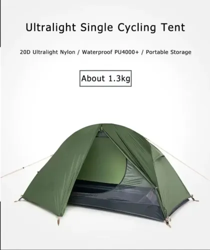 Barraca Naturehike ciclista spider1 ultraleve 1 pessoa footprint