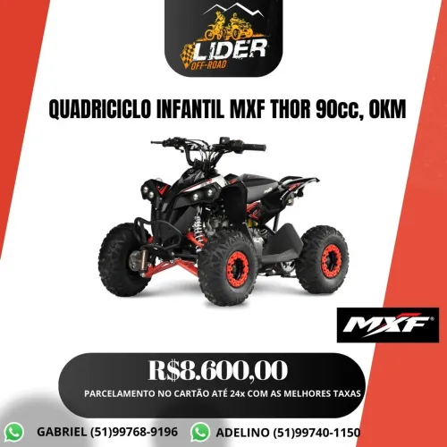 Quadriciclo mxf Thor 90 Cc
