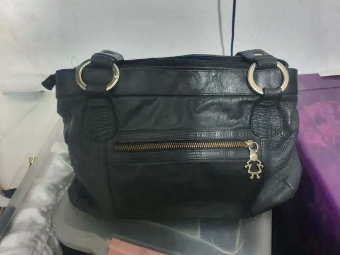 BOLSA DE COURO DI.MARLYS