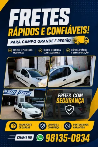 FRETE BARATO fretes para toda CG