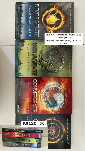 Coleção completa Divergente - 4 livros