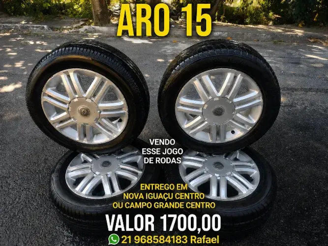 Jogo de roda para carro