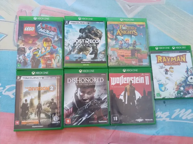 Jogos Xbox Original (Valor por unidade)