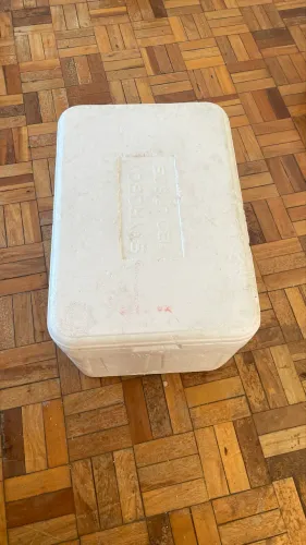 Caixa de isopor 120 litros